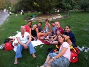 concert in park