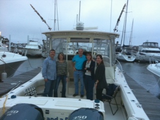 Four Gulls and a Buoy, the name of their boat. It was a great way to wind down from a long but inspirational day.