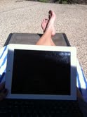 I LOVE to work outside when the weather is gorgeous!!