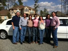 Patrick, Neal, me, Bubba (Charles), Michelle, Sarah and Charlie.