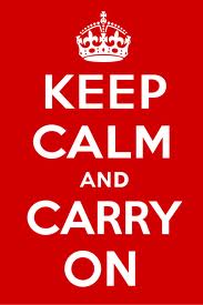 Just Show Up –  In the Calm (Day 122)