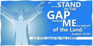 Standing in Gap verse