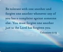 forgiveness quote Colossians