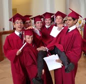 Crazy St. Thomas bound young men!