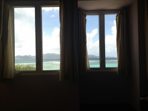 View from our upstairs bedroom.
