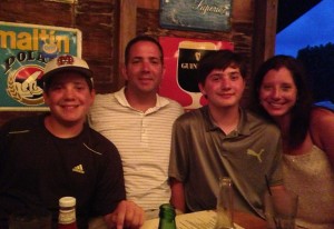At the Pumphouse on our last night.
