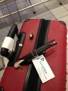Bag is shot...I'm boo-hooing and go to pick up my bag and it slips through my hands...