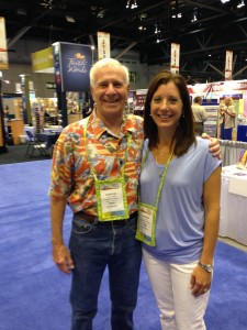 Charlie Fink, author of "As We Forgive Those" and me. :)