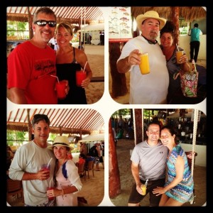 The Pradel's, The Twohy's, The Conner's and The Deitz's