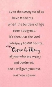 Come to Me All Who Are Weary