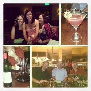 Friends Tiffany and Rob and Bo and Amanda joined Neal and I for a 40th celebration dinner.  