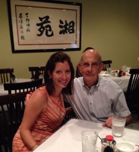 Me and Lynn at lunch.
