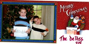 Here you can kind of glimpse some of the homemade stuff.  So it's a positive to at least see it.