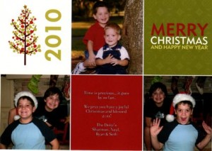 (Last one I promise...) but here I can see the stockings...and the Believe sign I adored! kind of... But what matters are those two crazy kids :)  Love them.