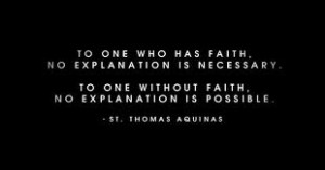 St. Thomas Aquinas