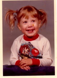 Shannon at age 3 just before the abuse began.