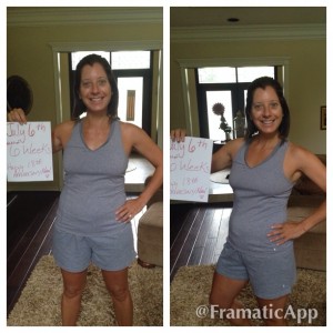 Okay so maybe it's difficult to SEE the change...but I FEEL IT. And that's what counts.