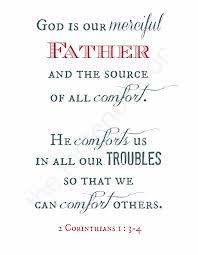 God is our comforter