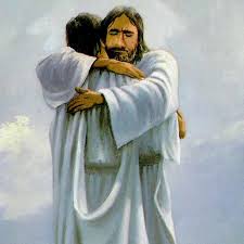 Christ's embrace