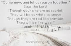 sins as white as snow