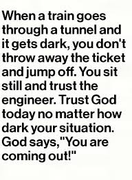 trust god no matter what