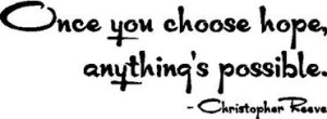 choose hope