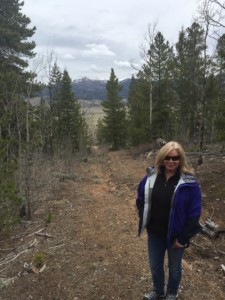 This is on the trail Leslie and the others were forced to hike up the mountain, with hands tied.